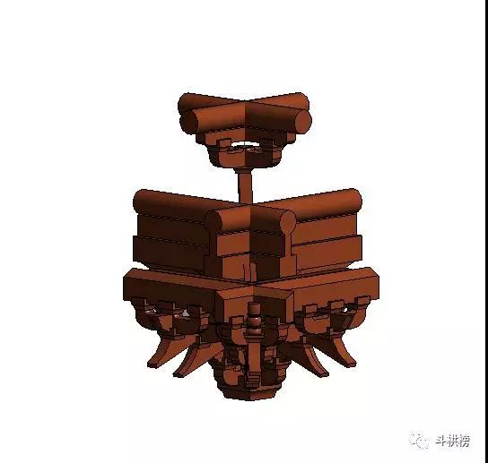 古建筑BIM设计一宋式六铺作斗栱 BIM百科 第3张-BIM建筑网 古建筑BIM设计一宋式六铺作斗栱 BIM百科 第3张