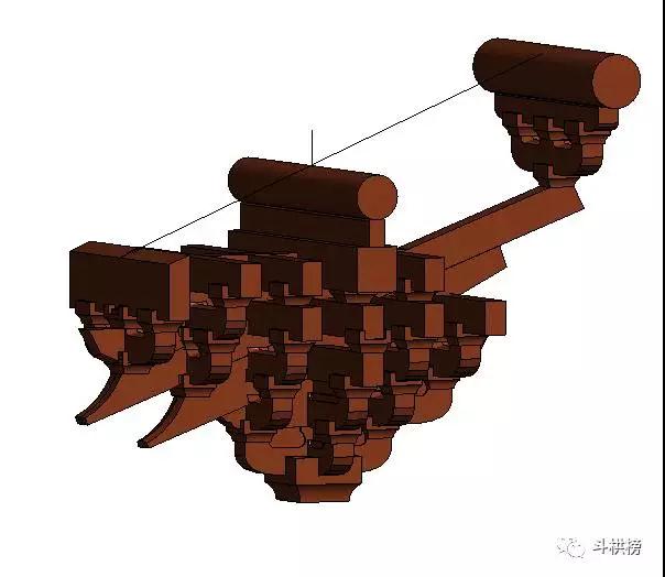 古建筑BIM设计一宋式六铺作斗栱 BIM百科 第4张-BIM建筑网 古建筑BIM设计一宋式六铺作斗栱 BIM百科 第4张