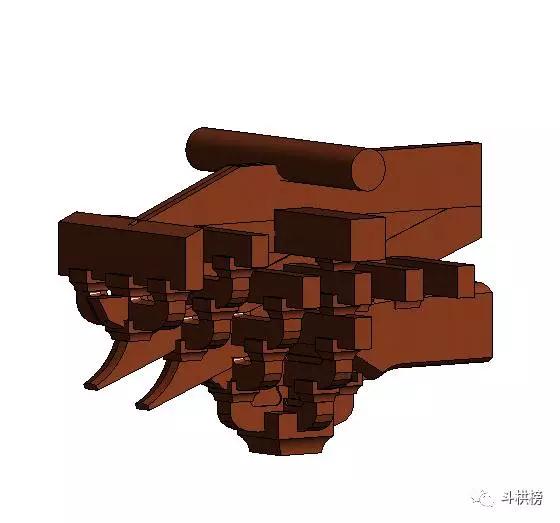 古建筑BIM设计一宋式六铺作斗栱 BIM百科 第5张-BIM建筑网 古建筑BIM设计一宋式六铺作斗栱 BIM百科 第5张
