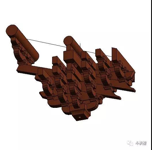 古建筑BIM设计一宋式六铺作斗栱 BIM百科 第7张-BIM建筑网 古建筑BIM设计一宋式六铺作斗栱 BIM百科 第7张