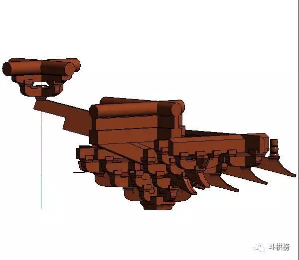 古建筑BIM设计一宋式六铺作斗栱 BIM百科 第9张-BIM建筑网 古建筑BIM设计一宋式六铺作斗栱 BIM百科 第9张