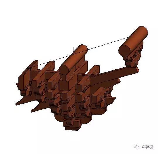 古建筑BIM设计一宋式六铺作斗栱 BIM百科 第10张-BIM建筑网 古建筑BIM设计一宋式六铺作斗栱 BIM百科 第10张