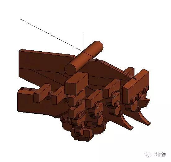 古建筑BIM设计一宋式六铺作斗栱 BIM百科 第11张-BIM建筑网 古建筑BIM设计一宋式六铺作斗栱 BIM百科 第11张