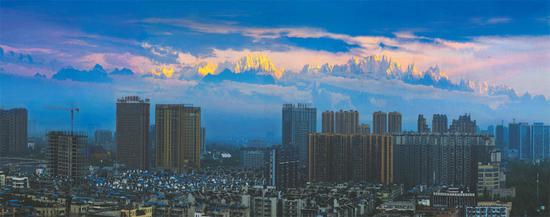 BIM|西望雪山 成都塑造良好天际轮廓线 BIM视界 第1张-BIM建筑网 BIM|西望雪山 成都塑造良好天际轮廓线 BIM视界 第1张