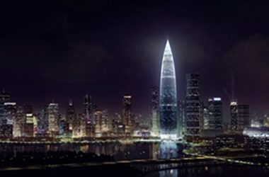 BIM|KPF的深圳子弹形摩天楼接近完成-BIM建筑网