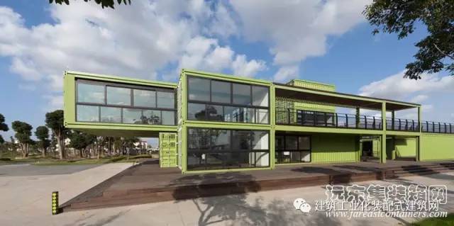 装配式|精美的集装箱建筑:上海多利农庄 装配式资讯 第5张-BIM建筑网 装配式|精美的集装箱建筑:上海多利农庄 装配式资讯 第5张