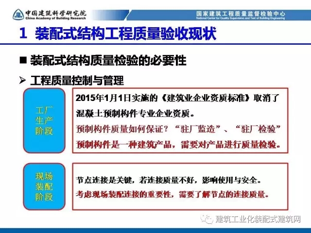 装配式|孙彬:装配式混凝土结构 工程质量检测与验收 装配式资讯 第5张-BIM建筑网 装配式|孙彬:装配式混凝土结构 工程质量检测与验收 装配式资讯 第5张