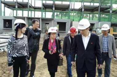 装配式|住房和城乡建设部科技与产业化发展中心文林峰副主任带队考察玉林市装配式建筑及新型绿色建材产业发展-BIM建筑网