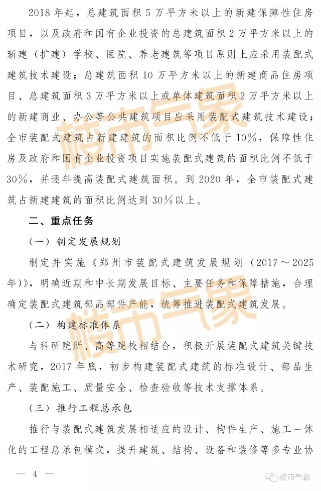 装配式|变天!明年起郑州总建面10万平以上住宅要为装配式建筑,市内五区和四个开发区重点推进(附文件) 装配式资讯 第4张-BIM建筑网 装配式|变天!明年起郑州总建面10万平以上住宅要为装配式建筑,市内五区和四个开发区重点推进(附文件) 装配式资讯 第4张