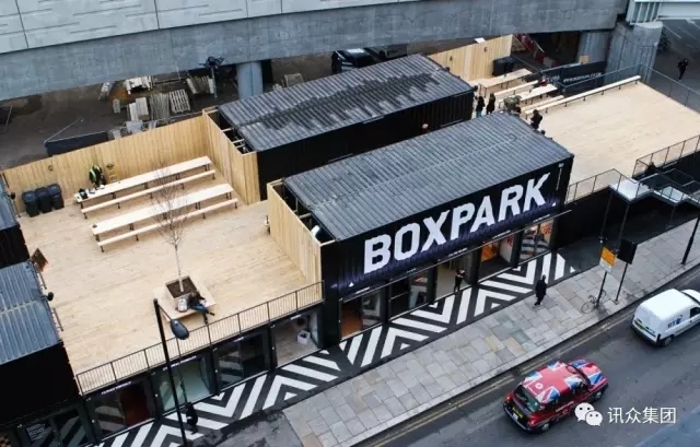 装配式|集装箱建筑——「箱的世界」伦敦 BOX PARK 装配式|集装箱建筑——「箱的世界」伦敦 BOX PARK