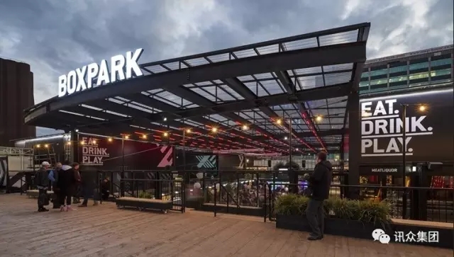 装配式|集装箱建筑——「箱的世界」伦敦 BOX PARK 装配式|集装箱建筑——「箱的世界」伦敦 BOX PARK