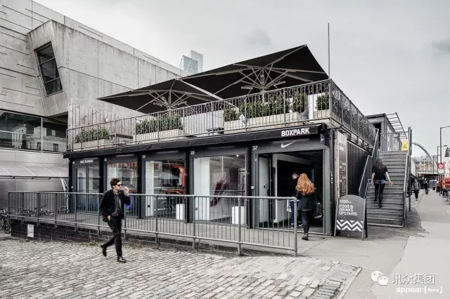 装配式|集装箱建筑——「箱的世界」伦敦 BOX PARK 装配式|集装箱建筑——「箱的世界」伦敦 BOX PARK