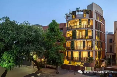 装配式|木结构建筑:婀娜多姿的曲线式住宅 装配式|木结构建筑:婀娜多姿的曲线式住宅