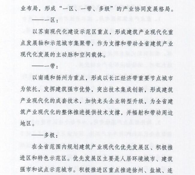 装配式|江苏省住建厅发布《江苏省“十三五”建筑产业现代化发展规划》 装配式|江苏省住建厅发布《江苏省“十三五”建筑产业现代化发展规划》