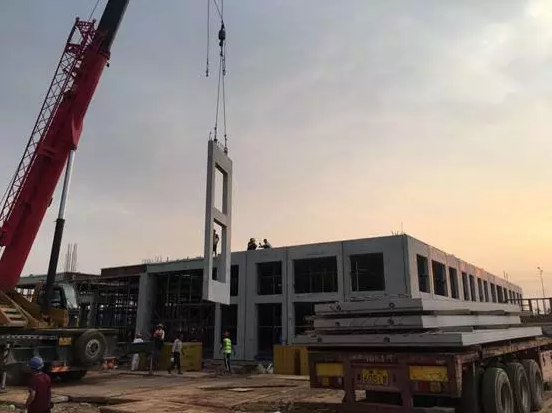 装配式|中建科技湖南有限公司90天建成3万平米6栋群体建筑 装配式|中建科技湖南有限公司90天建成3万平米6栋群体建筑