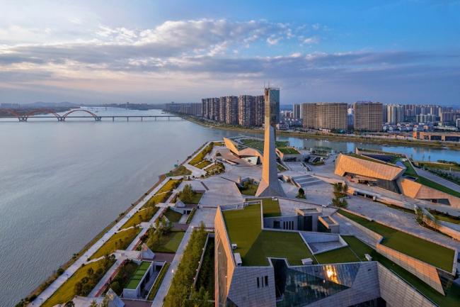 BIM建筑|长沙滨江文化园(长沙三馆一厅)/ 华南理工年夜学建筑设计研讨院陶郅工作室 BIM建筑|长沙滨江文化园(长沙三馆一厅)/ 华南理工年夜学建筑设计研讨院陶郅工作室