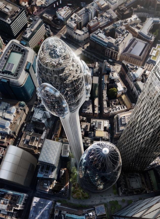 BIM建筑|福斯特事务所颁布伦敦新地标“郁金喷鼻”计划,俯瞰“小黄瓜” BIM建筑|福斯特事务所颁布伦敦新地标“郁金喷鼻”计划,俯瞰“小黄瓜”