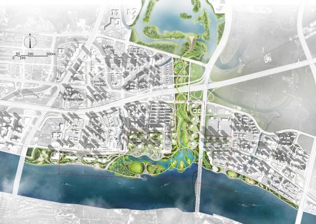 BIM建筑|广州CBD南区呈现新城市景不雅,由德国安博戴水道+庄子玉工作室结合打造年夜湾区新门户 BIM建筑|广州CBD南区呈现新城市景不雅,由德国安博戴水道+庄子玉工作室结合打造年夜湾区新门户