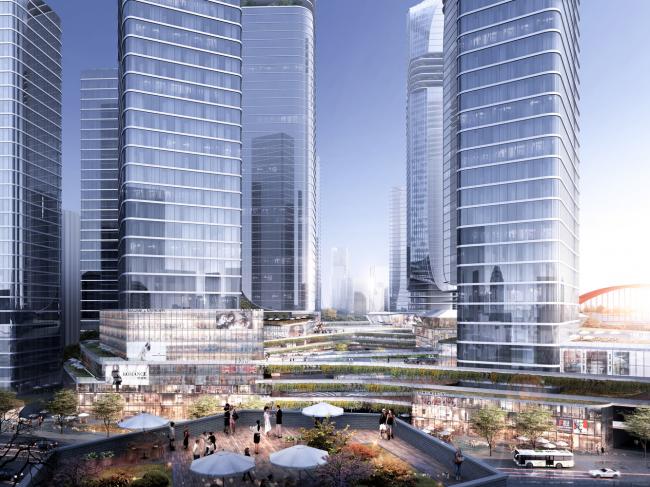 BIM建筑|广州CBD南区呈现新城市景不雅,由德国安博戴水道+庄子玉工作室结合打造年夜湾区新门户 BIM建筑|广州CBD南区呈现新城市景不雅,由德国安博戴水道+庄子玉工作室结合打造年夜湾区新门户