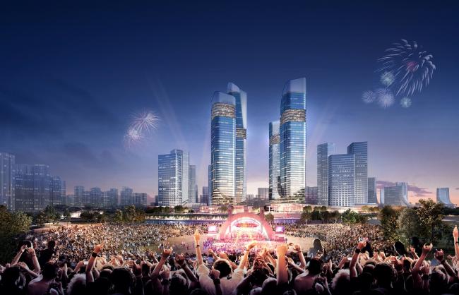 BIM建筑|广州CBD南区呈现新城市景不雅,由德国安博戴水道+庄子玉工作室结合打造年夜湾区新门户 BIM建筑|广州CBD南区呈现新城市景不雅,由德国安博戴水道+庄子玉工作室结合打造年夜湾区新门户