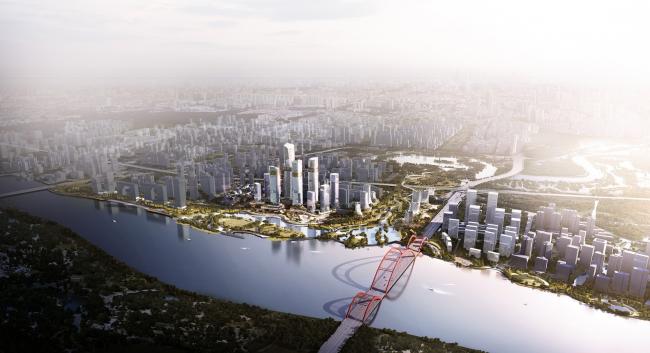 BIM建筑|广州CBD南区呈现新城市景不雅,由德国安博戴水道+庄子玉工作室结合打造年夜湾区新门户 BIM建筑|广州CBD南区呈现新城市景不雅,由德国安博戴水道+庄子玉工作室结合打造年夜湾区新门户