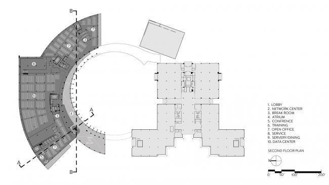 BIM建筑|停泊于密歇根胡畔的白色邮轮:西北年夜学瑞安-沃尔特体育中间 / 美国帕金斯威尔建筑事务所 BIM建筑|停泊于密歇根胡畔的白色邮轮:西北年夜学瑞安-沃尔特体育中间 / 美国帕金斯威尔建筑事务所