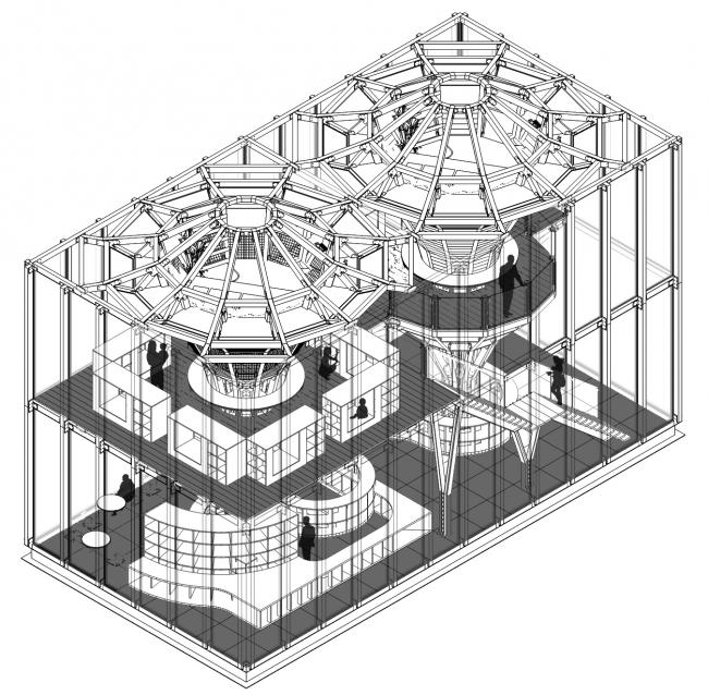 BIM建筑|枝桠交织有序的'树'状空间:河南珑府生涯体验中间 / 罗宇杰工作室 BIM建筑|枝桠交织有序的'树'状空间:河南珑府生涯体验中间 / 罗宇杰工作室