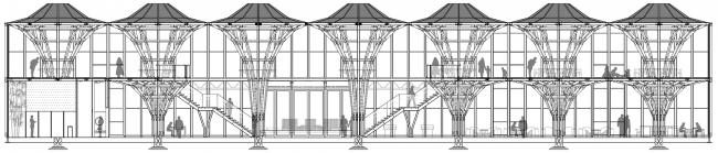 BIM建筑|枝桠交织有序的'树'状空间:河南珑府生涯体验中间 / 罗宇杰工作室 BIM建筑|枝桠交织有序的'树'状空间:河南珑府生涯体验中间 / 罗宇杰工作室