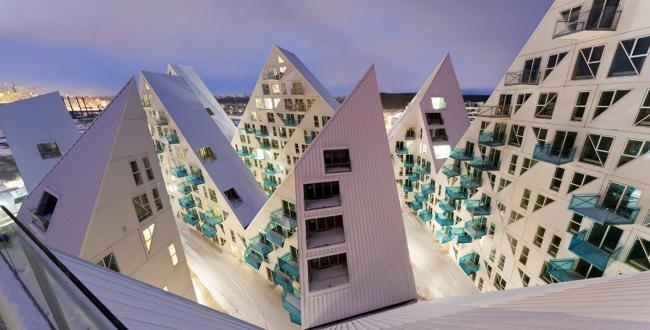 BIM建筑|锯齿相错,仿佛悬浮海面的冰猴子寓 BIM建筑|锯齿相错,仿佛悬浮海面的冰猴子寓