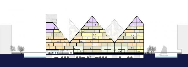 BIM建筑|锯齿相错,仿佛悬浮海面的冰猴子寓 BIM建筑|锯齿相错,仿佛悬浮海面的冰猴子寓