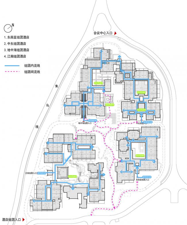 BIM建筑|gad作品| 互联海上文明——海岛年夜会配套酒店 BIM建筑|gad作品| 互联海上文明——海岛年夜会配套酒店