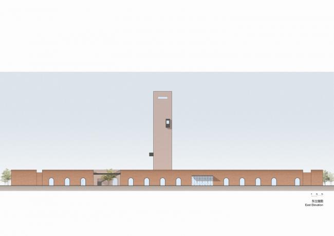BIM建筑|湿地中的红砖塔 / 空格建筑 BIM建筑|湿地中的红砖塔 / 空格建筑