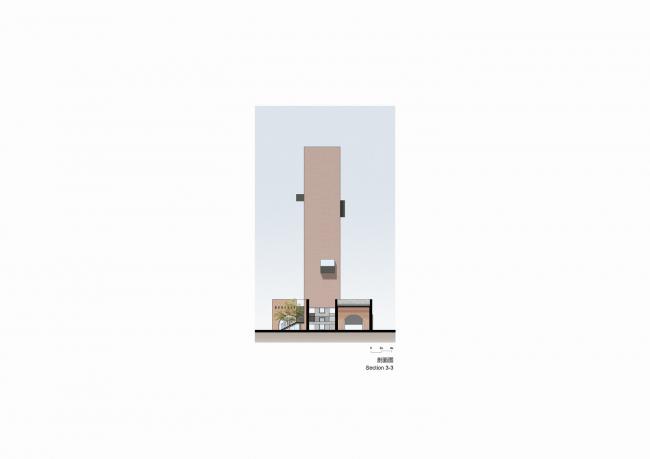 BIM建筑|湿地中的红砖塔 / 空格建筑 BIM建筑|湿地中的红砖塔 / 空格建筑