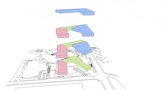 BIM建筑|跨界交换空间——西安粗略年夜学护理学院与信息媒体研讨院讲授楼 BIM建筑|跨界交换空间——西安粗略年夜学护理学院与信息媒体研讨院讲授楼