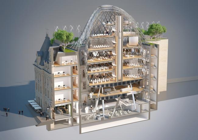 BIM建筑|卢森堡市波斯特酒店计划颁布,百年建筑的“将来变形记” BIM建筑|卢森堡市波斯特酒店计划颁布,百年建筑的“将来变形记”