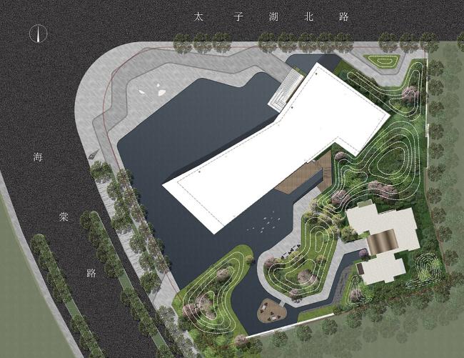 BIM建筑|展翅而飞的鹰:武汉朗廷元著生涯方法体验馆 / 成执建筑 BIM建筑|展翅而飞的鹰:武汉朗廷元著生涯方法体验馆 / 成执建筑