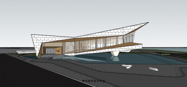 BIM建筑|展翅而飞的鹰:武汉朗廷元著生涯方法体验馆 / 成执建筑 BIM建筑|展翅而飞的鹰:武汉朗廷元著生涯方法体验馆 / 成执建筑