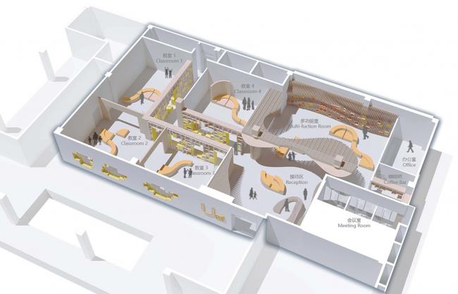 BIM建筑|石家庄“U米 ● play”儿童教导戏剧艺术中间 / 非静止建筑设计 BIM建筑|石家庄“U米 ● play”儿童教导戏剧艺术中间 / 非静止建筑设计