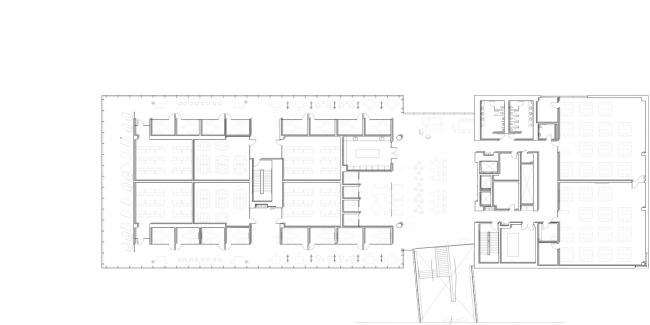 BIM建筑|玻璃幕墙下的土红色体量:堪萨斯年夜学医学中间年夜楼 BIM建筑|玻璃幕墙下的土红色体量:堪萨斯年夜学医学中间年夜楼