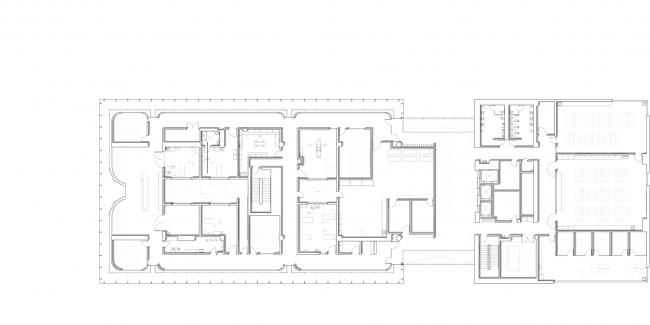 BIM建筑|玻璃幕墙下的土红色体量:堪萨斯年夜学医学中间年夜楼 BIM建筑|玻璃幕墙下的土红色体量:堪萨斯年夜学医学中间年夜楼