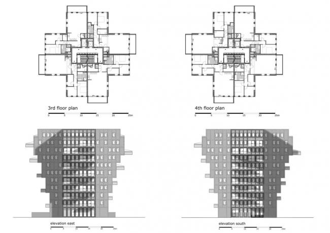 BIM建筑|垂直悬挑的“漂亮景致”:荷兰Belvedere 年夜楼 / René van Zuuk Architects BIM建筑|垂直悬挑的“漂亮景致”:荷兰Belvedere 年夜楼 / René van Zuuk Architects