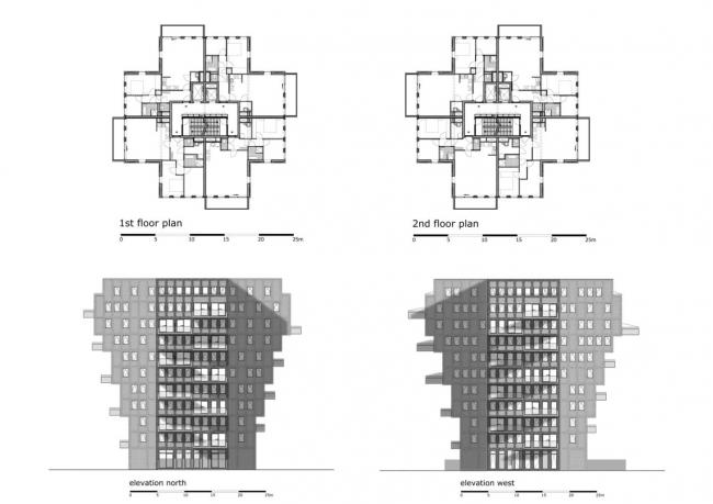 BIM建筑|垂直悬挑的“漂亮景致”:荷兰Belvedere 年夜楼 / René van Zuuk Architects BIM建筑|垂直悬挑的“漂亮景致”:荷兰Belvedere 年夜楼 / René van Zuuk Architects
