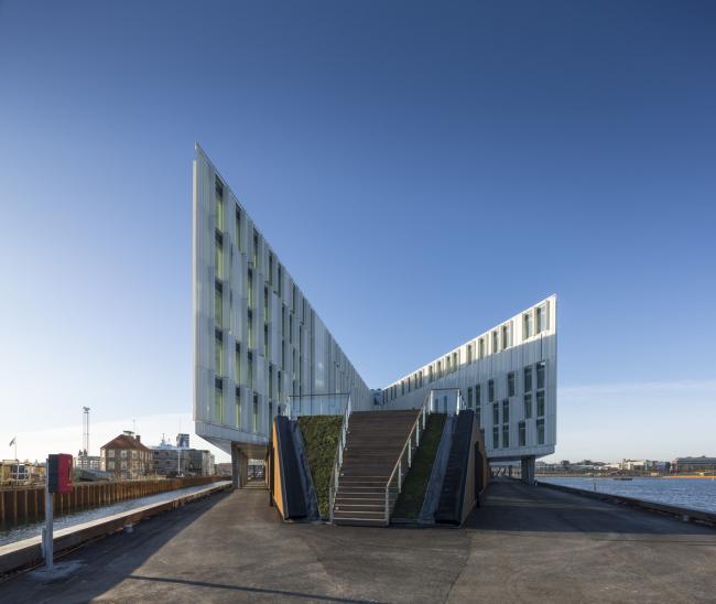 BIM建筑|八角星的体量外形好像伸向世界的灵敏触角/丹麦结合国城办公中间年夜楼 BIM建筑|八角星的体量外形好像伸向世界的灵敏触角/丹麦结合国城办公中间年夜楼