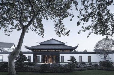 BIM建筑|白墙黒瓦,古典重现!绍兴饭馆改扩建晋升工程 / 浙江年夜学建筑设计研讨院-BIM建筑网