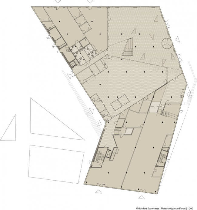BIM建筑|披鳞片形如折纸屋顶的海港储蓄银行/3XN建筑师事务所 BIM建筑|披鳞片形如折纸屋顶的海港储蓄银行/3XN建筑师事务所