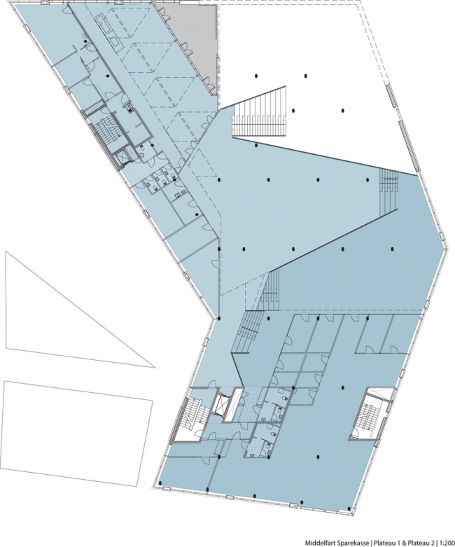 BIM建筑|披鳞片形如折纸屋顶的海港储蓄银行/3XN建筑师事务所 BIM建筑|披鳞片形如折纸屋顶的海港储蓄银行/3XN建筑师事务所