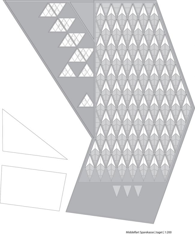 BIM建筑|披鳞片形如折纸屋顶的海港储蓄银行/3XN建筑师事务所 BIM建筑|披鳞片形如折纸屋顶的海港储蓄银行/3XN建筑师事务所