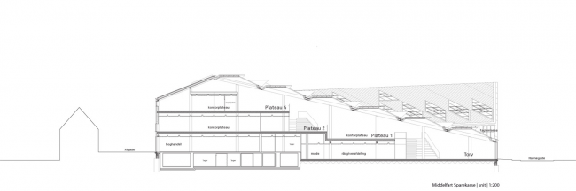 BIM建筑|披鳞片形如折纸屋顶的海港储蓄银行/3XN建筑师事务所 BIM建筑|披鳞片形如折纸屋顶的海港储蓄银行/3XN建筑师事务所