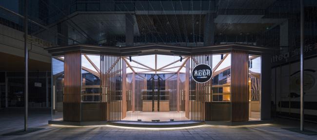 BIM建筑|张开胳臂,伞骨下营造澄明空间:承启造物非遗快闪店 / UUA建筑师事务所 BIM建筑|张开胳臂,伞骨下营造澄明空间:承启造物非遗快闪店 / UUA建筑师事务所
