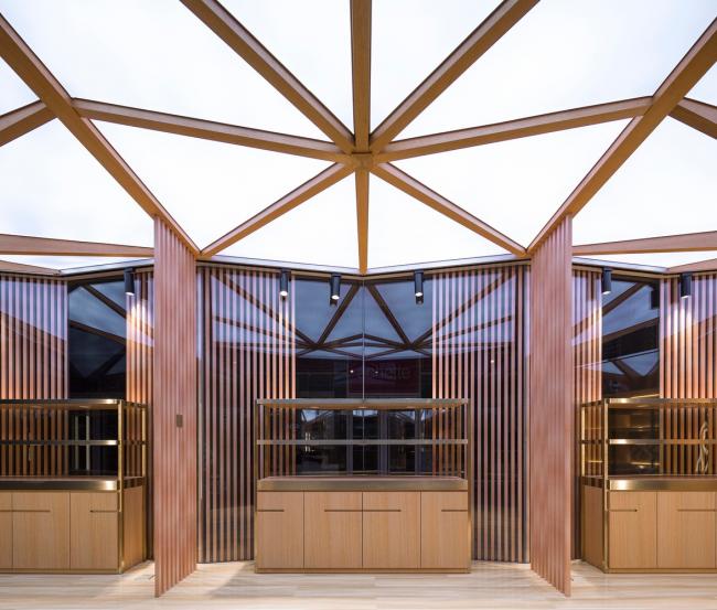 BIM建筑|张开胳臂,伞骨下营造澄明空间:承启造物非遗快闪店 / UUA建筑师事务所 BIM建筑|张开胳臂,伞骨下营造澄明空间:承启造物非遗快闪店 / UUA建筑师事务所